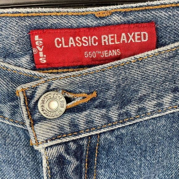 Vintage Levi’s 550 Relaxed Fit Jeans Size 12 Mis L EUC - Picture 2 of 7
